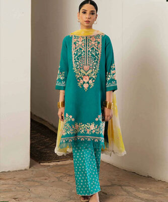 Biggest Range of Pakistani Designers Suits - Resham Fabrics