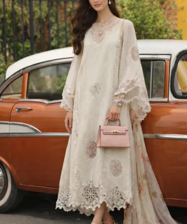 Noor Eid Luxe ChikanKari Lawn '26