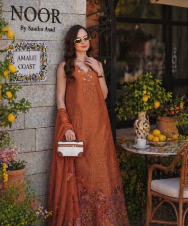 Noor Luxury Eid Schiffli LaserKari Lawn '26
